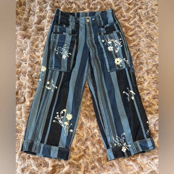 Free People Cove Crop Denim - Picture 2 of 8